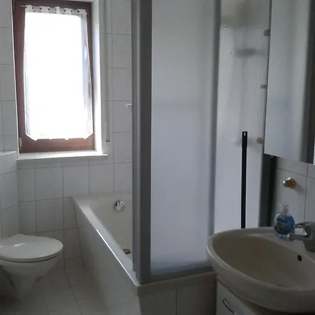 Ferienwohnung Wuensche Crostau Buitenkant foto